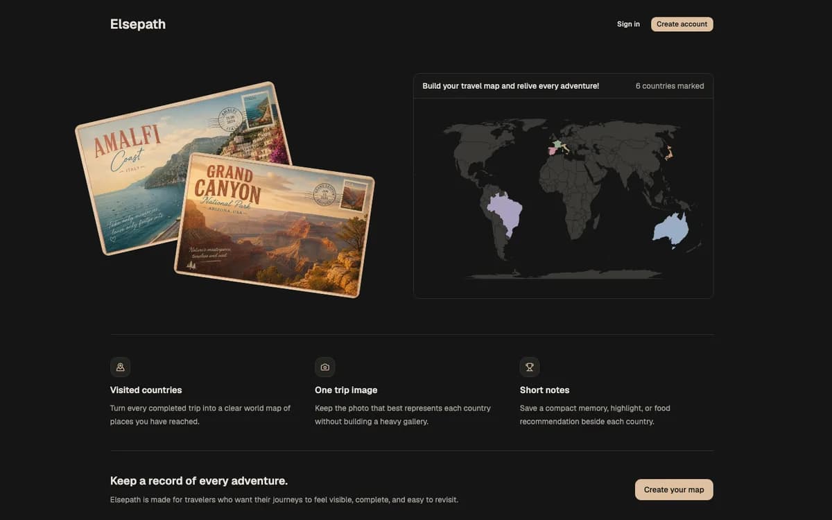 Elsepath project preview